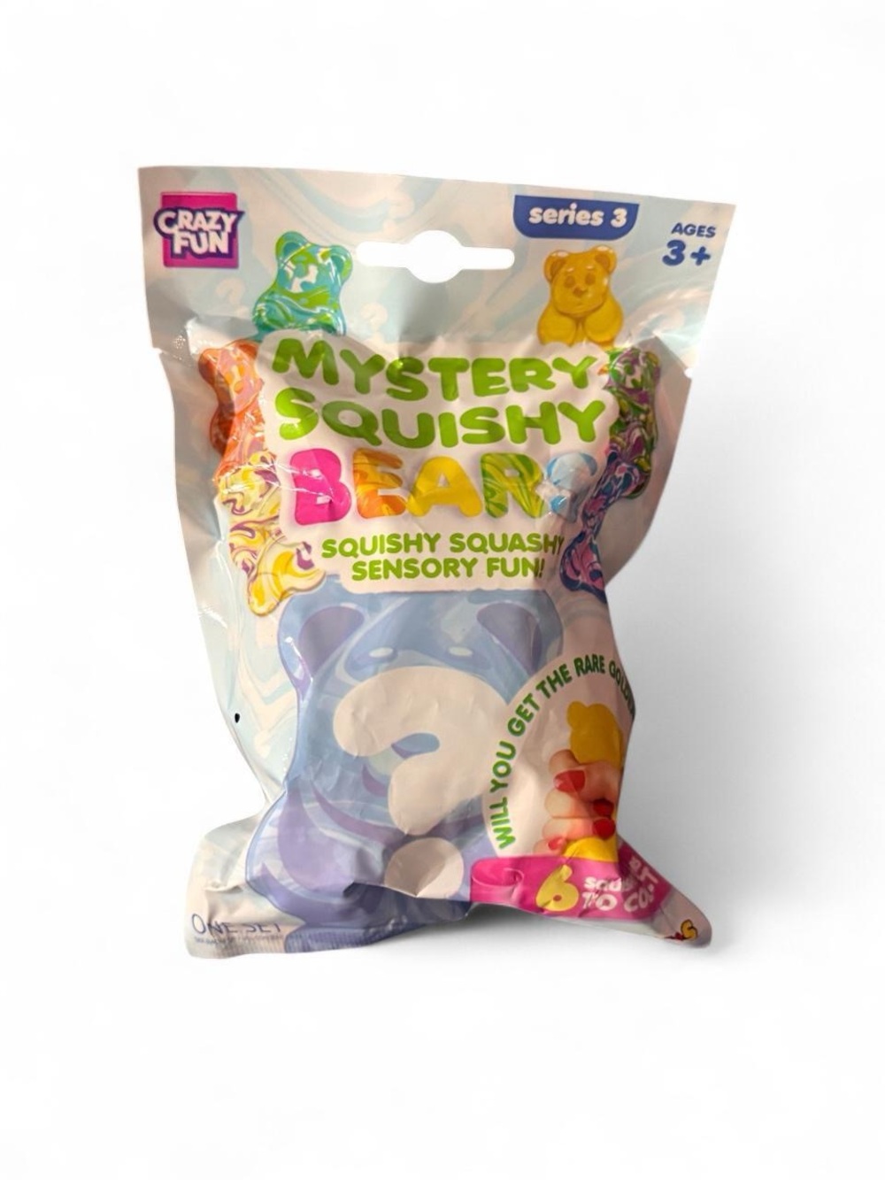 RMS Crazy Fun Mystery Squishy Bears – Series 3 🧸